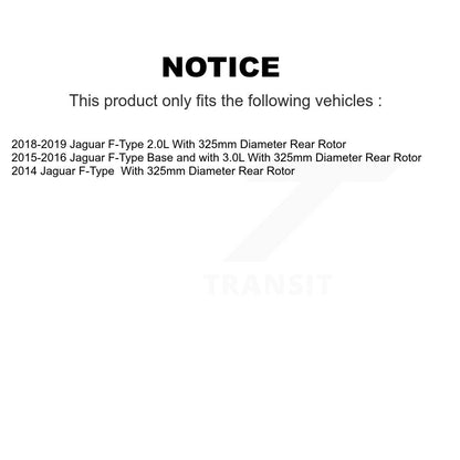 Brake Pads Kit-KTW-101325 - Kit.bestparts.ca