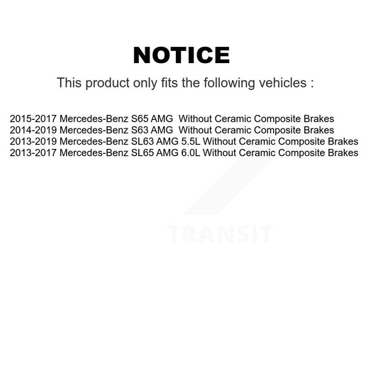 Brake Pads Kit-KTW-101346 - Kit.bestparts.ca