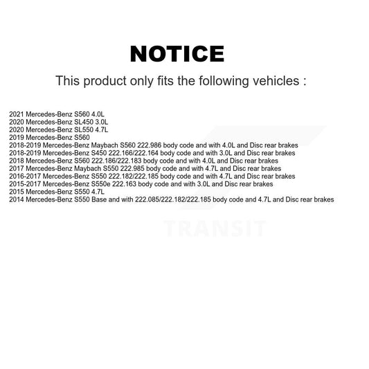 Brake Pads Kit-KTW-101347 - Kit.bestparts.ca