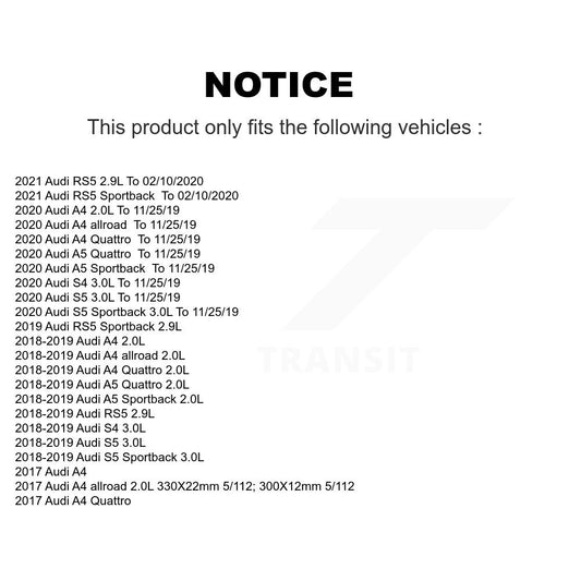 Brake Pads Kit-KTW-101354 - Kit.bestparts.ca
