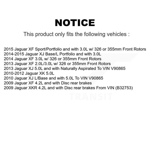 Brake Pads Kit-KTW-101361 - Kit.bestparts.ca