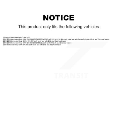 Brake Pads Kit-KTW-101385 - Kit.bestparts.ca