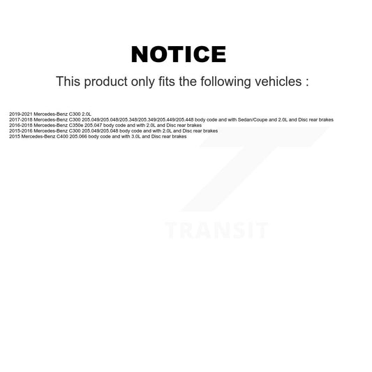 Brake Pads Kit-KTW-101385 - Kit.bestparts.ca