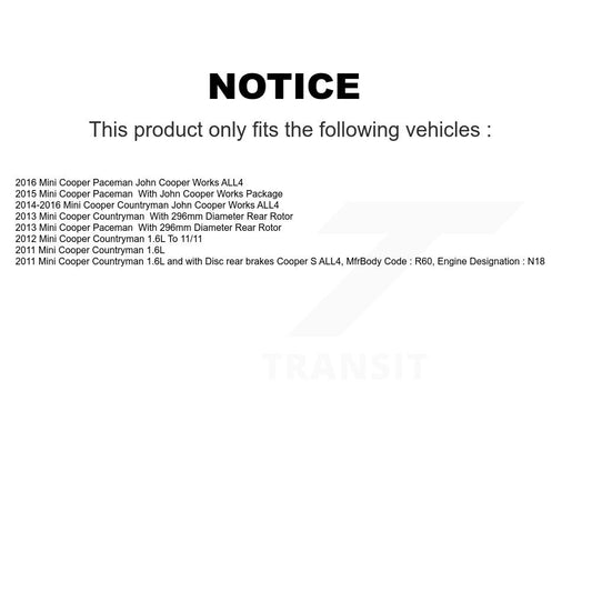 Brake Pads Kit-KTW-101396 - Kit.bestparts.ca