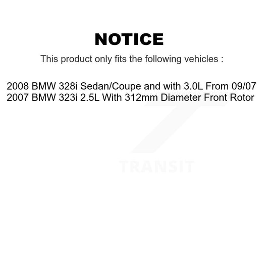 Brake Pads Kit-KTW-101474 - Kit.bestparts.ca