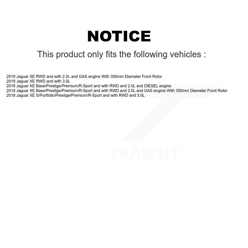 Brake Pads Kit-KTW-101540 - Kit.bestparts.ca