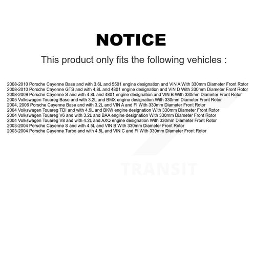 Brake Pads Kit-KTW-101544 - Kit.bestparts.ca