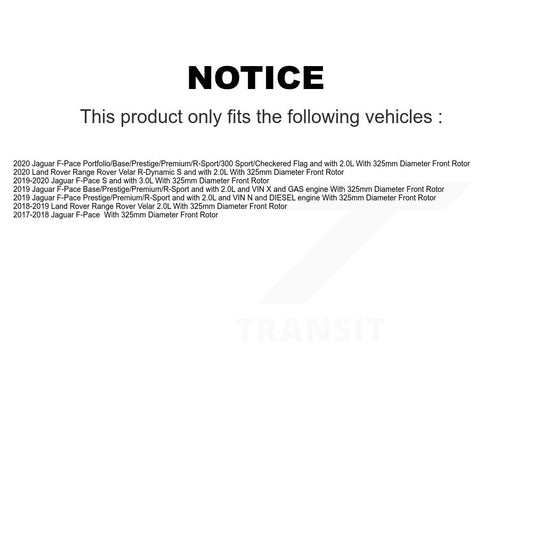 Brake Pads Kit-KTW-101581 - Kit.bestparts.ca