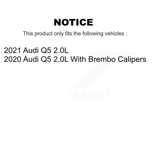 Brake Pads Kit-KTW-101584 - Kit.bestparts.ca