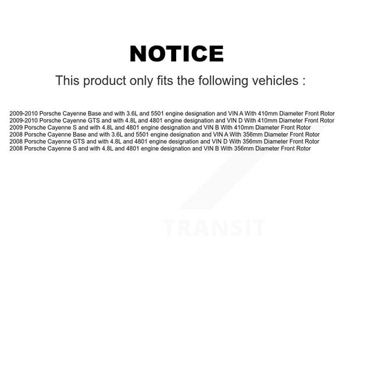 Brake Pads Kit-KTW-101646 - Kit.bestparts.ca