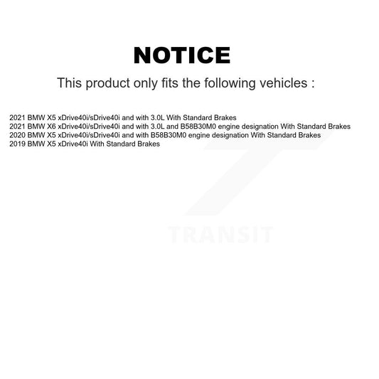 Brake Pads Kit-KTW-101658 - Kit.bestparts.ca