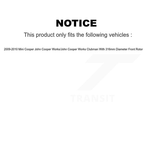 Brake Pads Kit-KTW-101701 - Kit.bestparts.ca