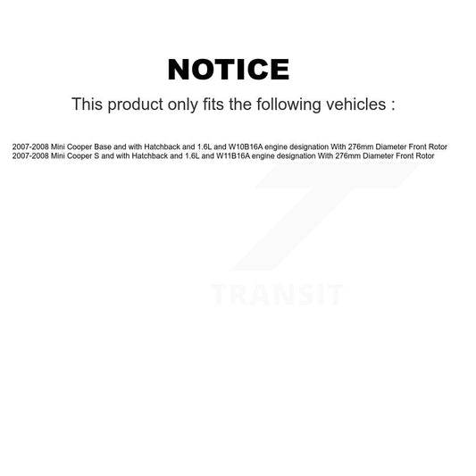 Brake Pads Kit-KTW-101778 - Kit.bestparts.ca