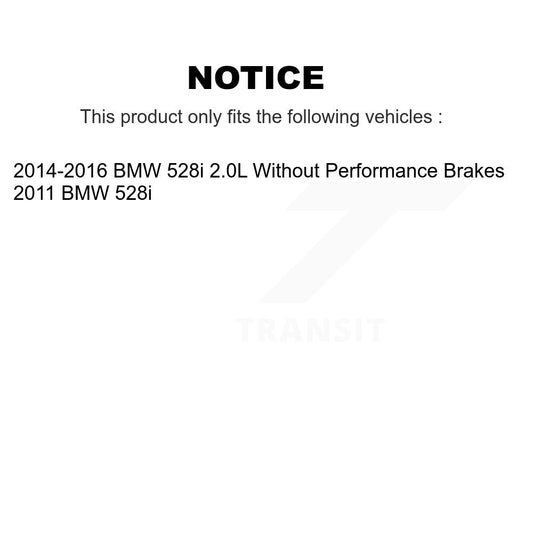 Brake Pads Kit-KTW-101779 - Kit.bestparts.ca