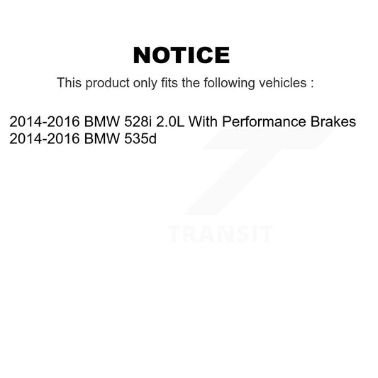Brake Pads Kit-KTW-101780 - Kit.bestparts.ca