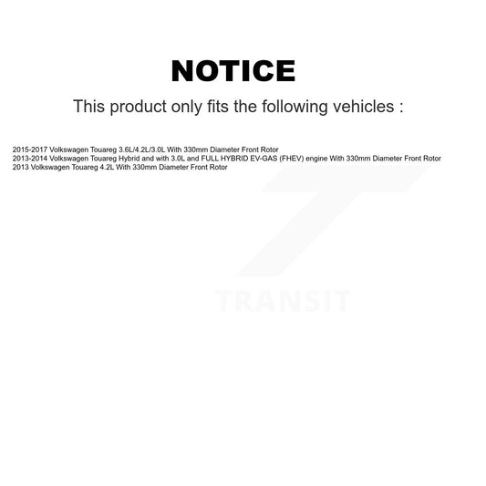 Brake Pads Kit-KTW-101801 - Kit.bestparts.ca