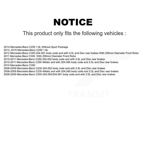Brake Pads Kit-KTW-101810 - Kit.bestparts.ca