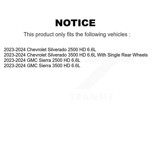 Brake Pads Kit-KTW-101846 - Kit.bestparts.ca