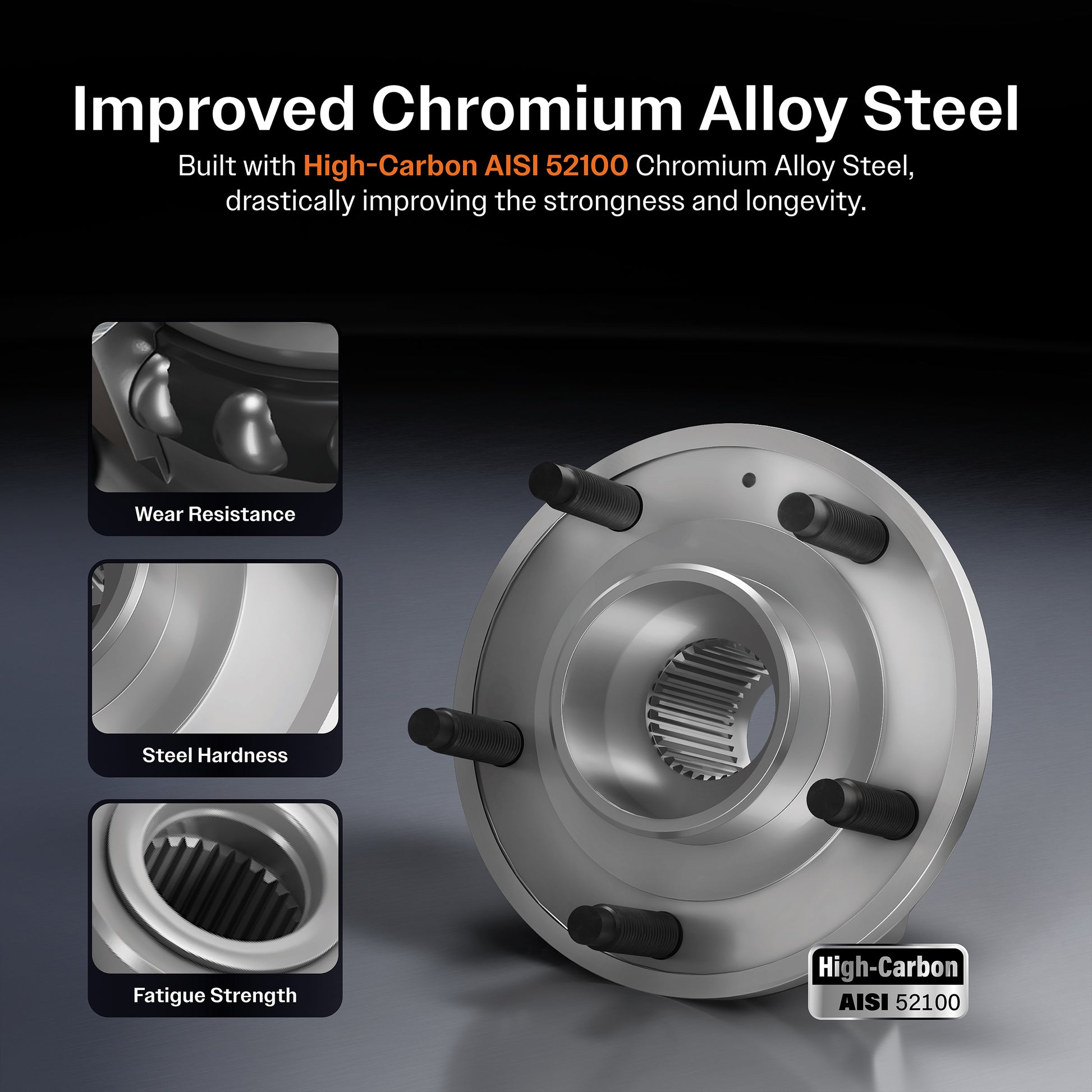 Wheel Bearing Hub Assembly Kit-K7T-102090 - Kit.bestparts.ca